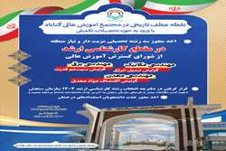 نام این دانشگاه برای نخستین بار در حوزه تحصیلات تکمیلی در دفترچه انتخاب رشته کارشناسی ارشد ثبت شد.